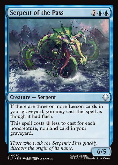 Serpent of the Pass (FOIL)