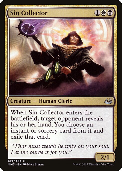 Sin Collector card from the Modern Masters 2017 set