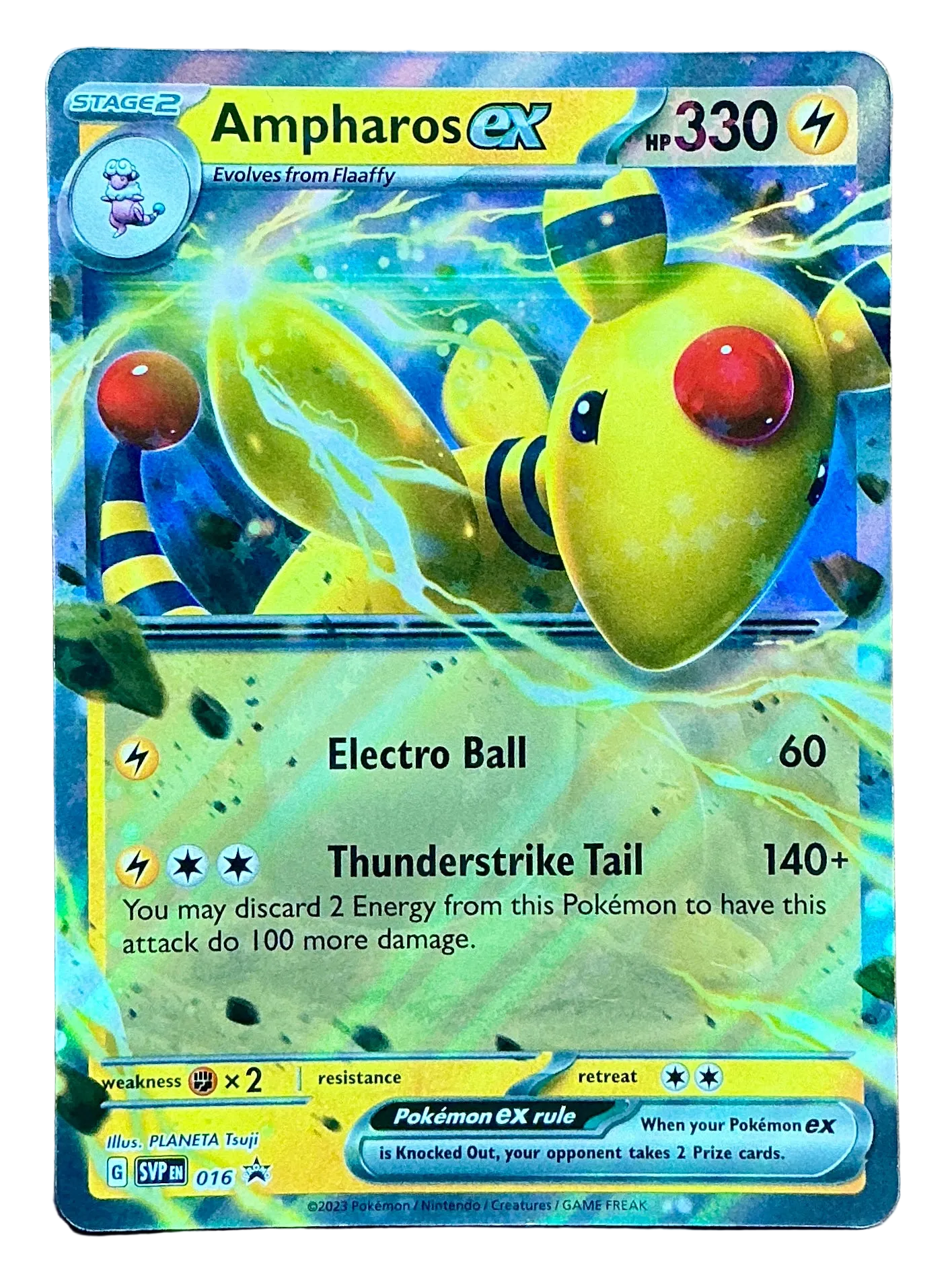 Ampharos ex Black Star Promo SVP 016