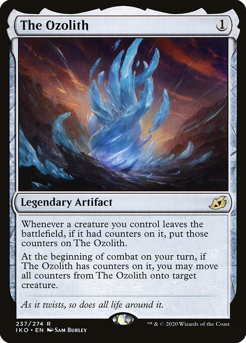 CAD The Ozolith card from the Ikoria: Lair of Behemoths set