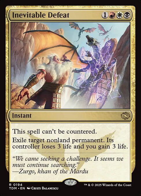 Inevitable Defeat (FOIL)