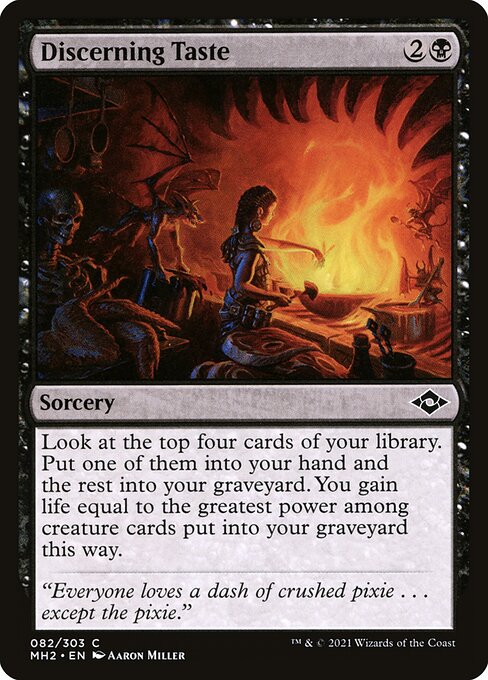 Discerning Taste card from the Modern Horizons 2 set