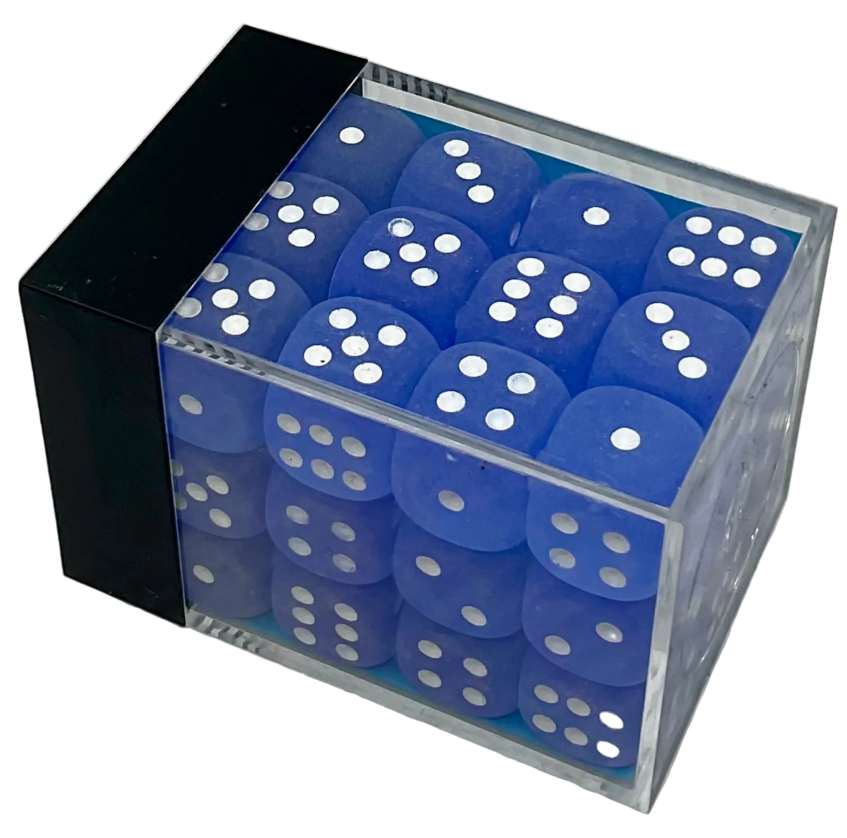 Chessex Frosted™ Blue (White)