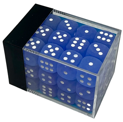 Chessex Frosted™ Blue (White)