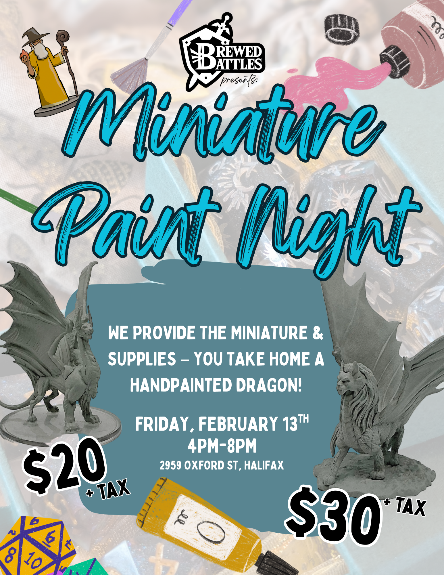 Miniature Paint Night
