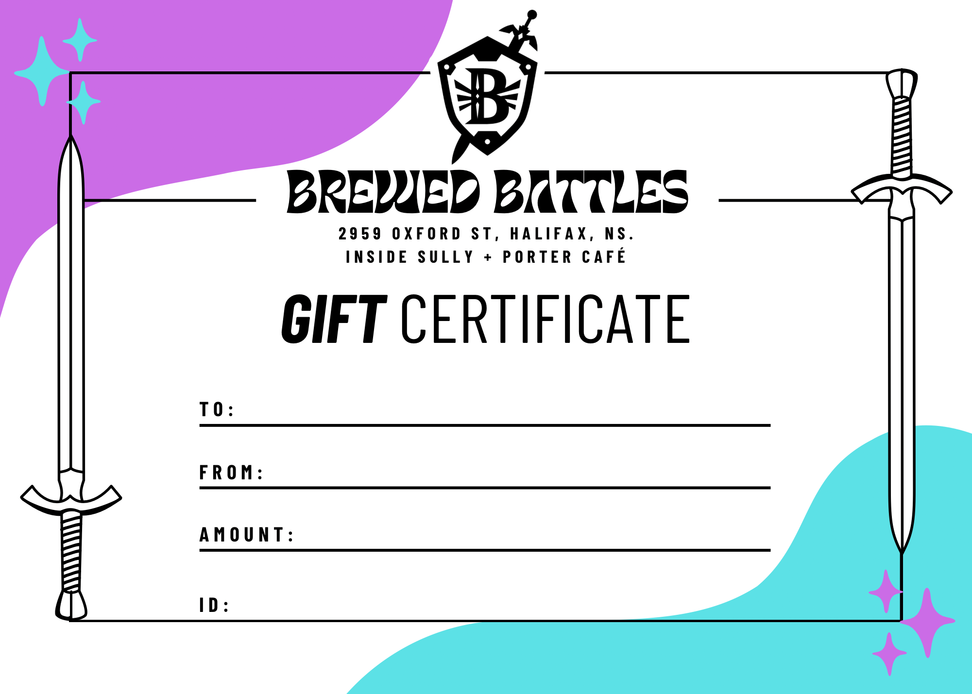 Brewed Battles Gift Card