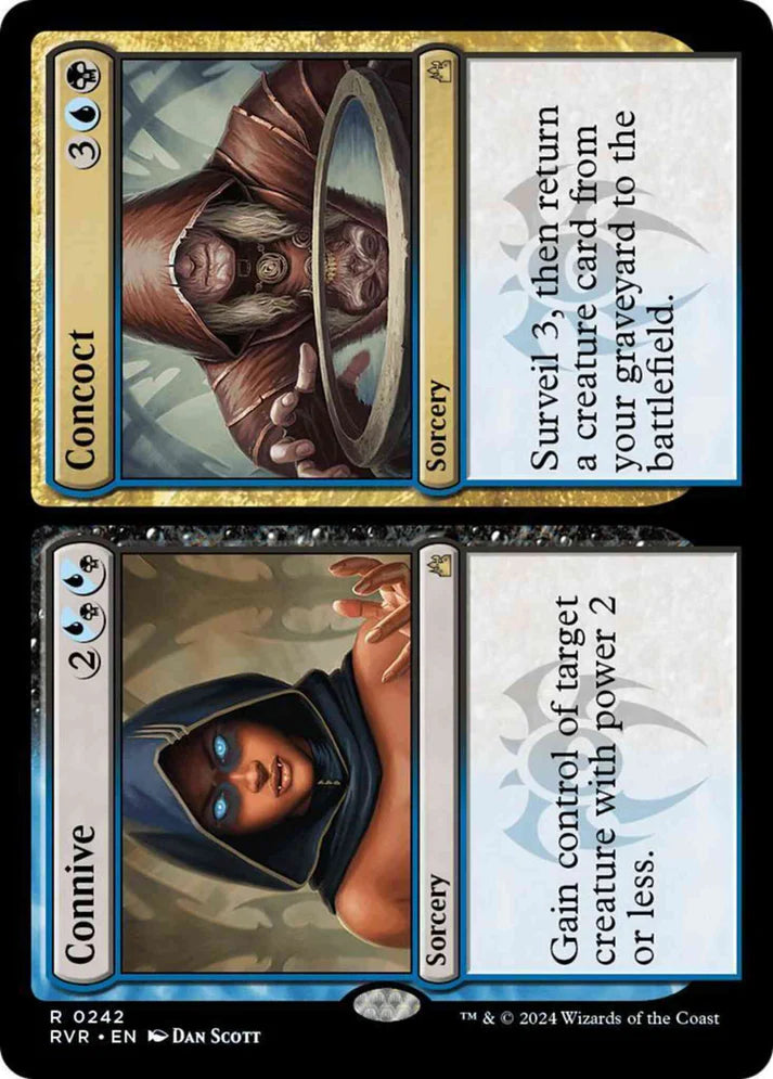 Connive/Concoct