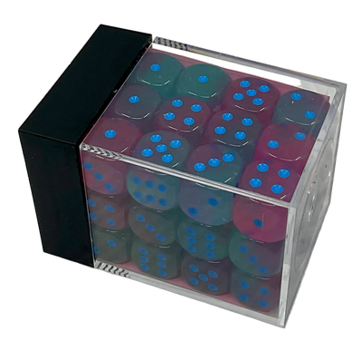Chessex Gemini® Gel Green-Pink (Blue)