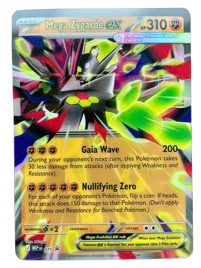 Mega Zygarde EX (Jumbo) - MEP 071