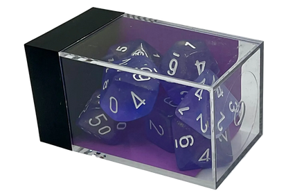 Chessex Purple (White) Polyhedral Dice