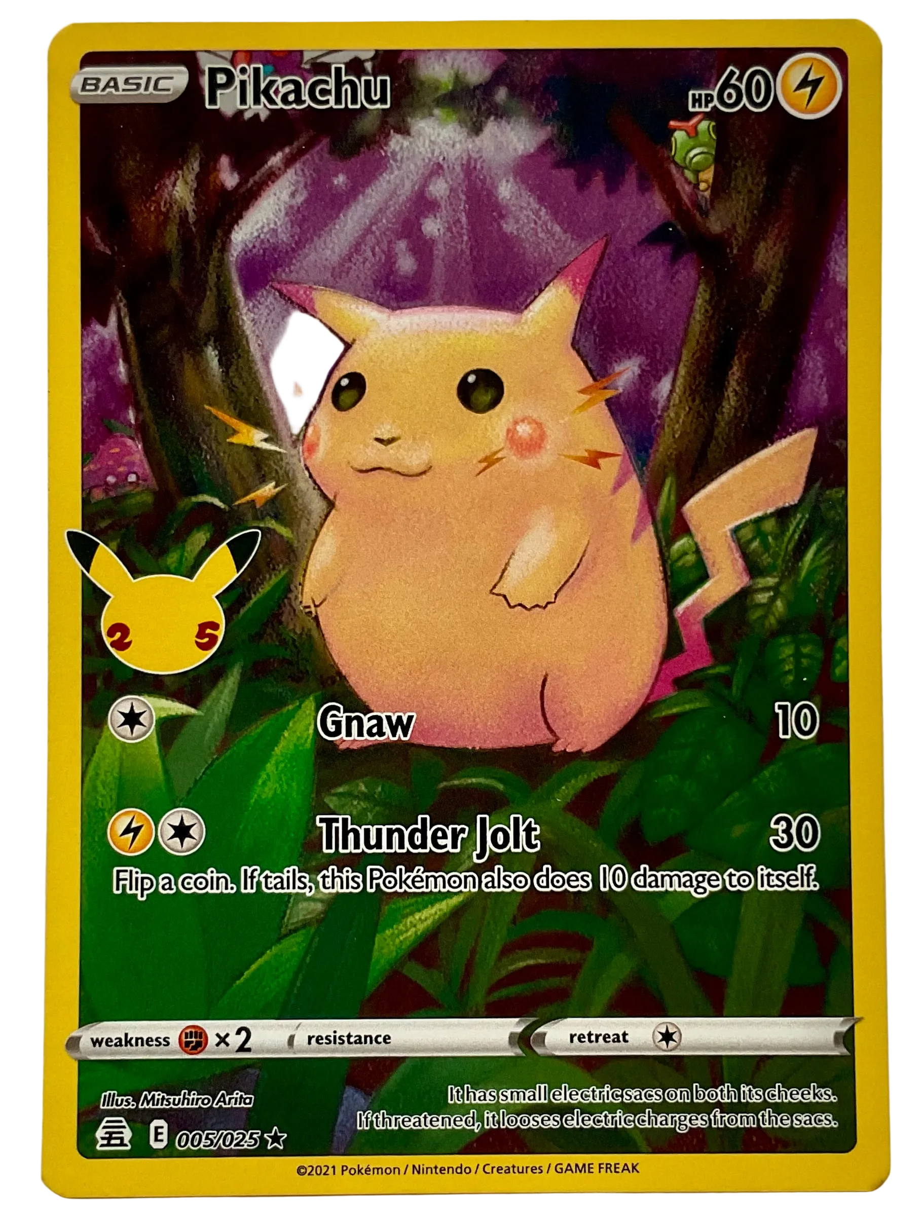 Pikachu 005/025 - Pokémon Celebrations