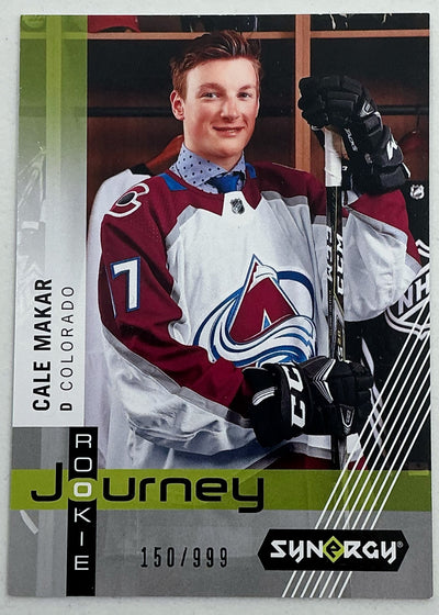 2019-2020 UD Synergy Rookie Journey Cale Makar #RP-1 /999