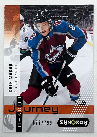 2019-2020 UD Synergy Rookie Journey Cale Makar #RP-1 /799