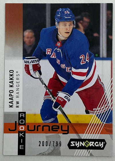 2019-2020 UD Synergy Rookie Journey Kaapo Kakko #RP-11 /799