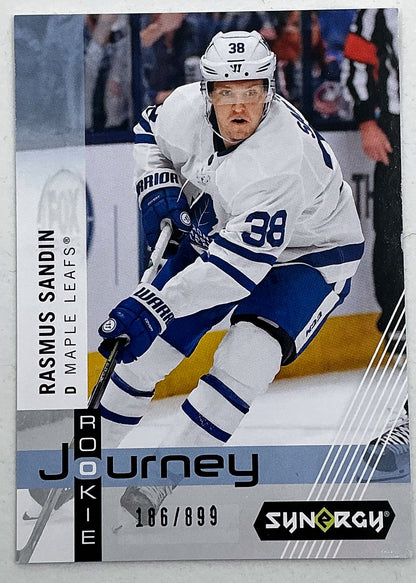 2019-2020 UD Synergy Rookie Journey Rasmus Sandin #RP-14 /899