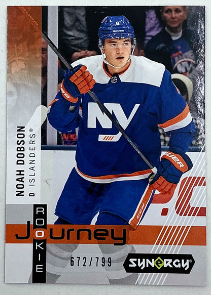 2019-2020 UD Synergy Rookie Journey Noah Dobson #RP-15 /799