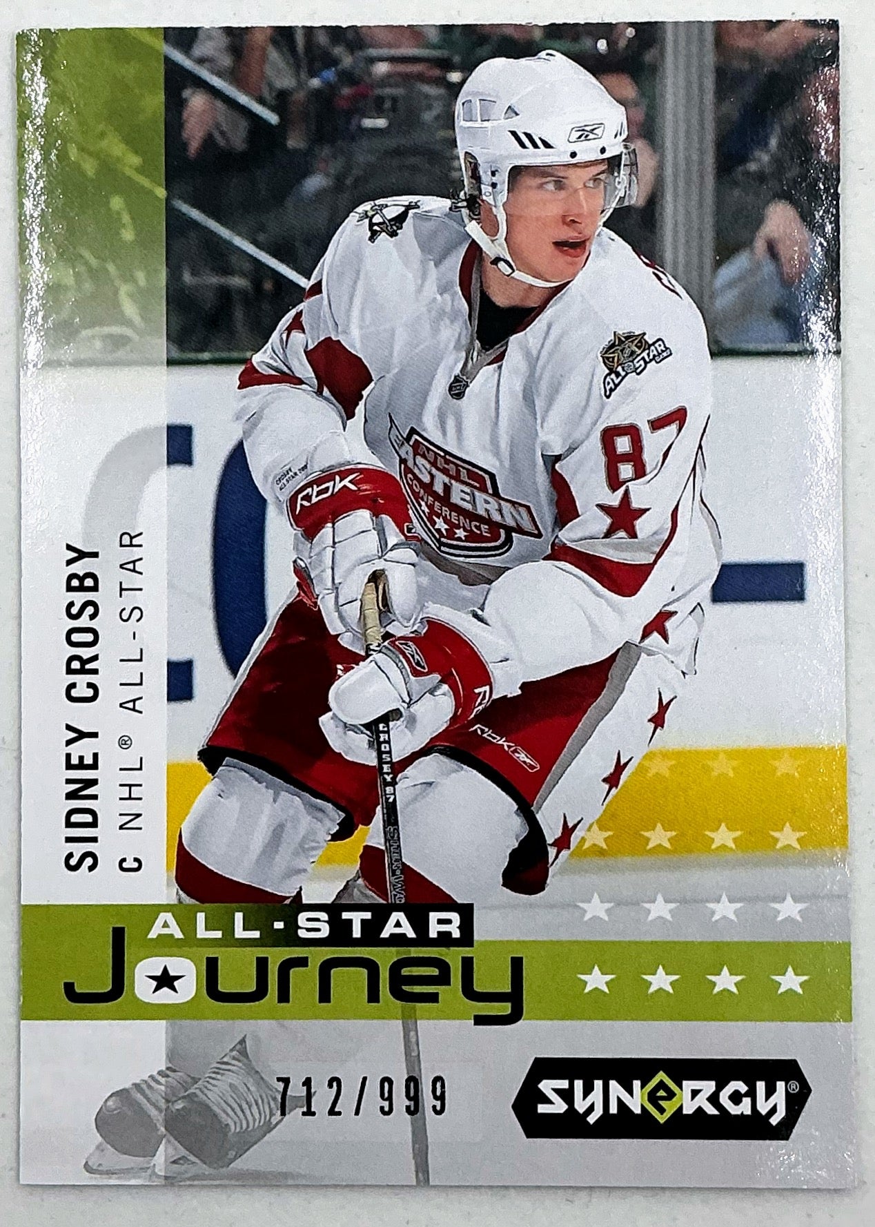 2019-2020 UD Synergy All-Star Journey Sidney Crosby #AP-1 /999