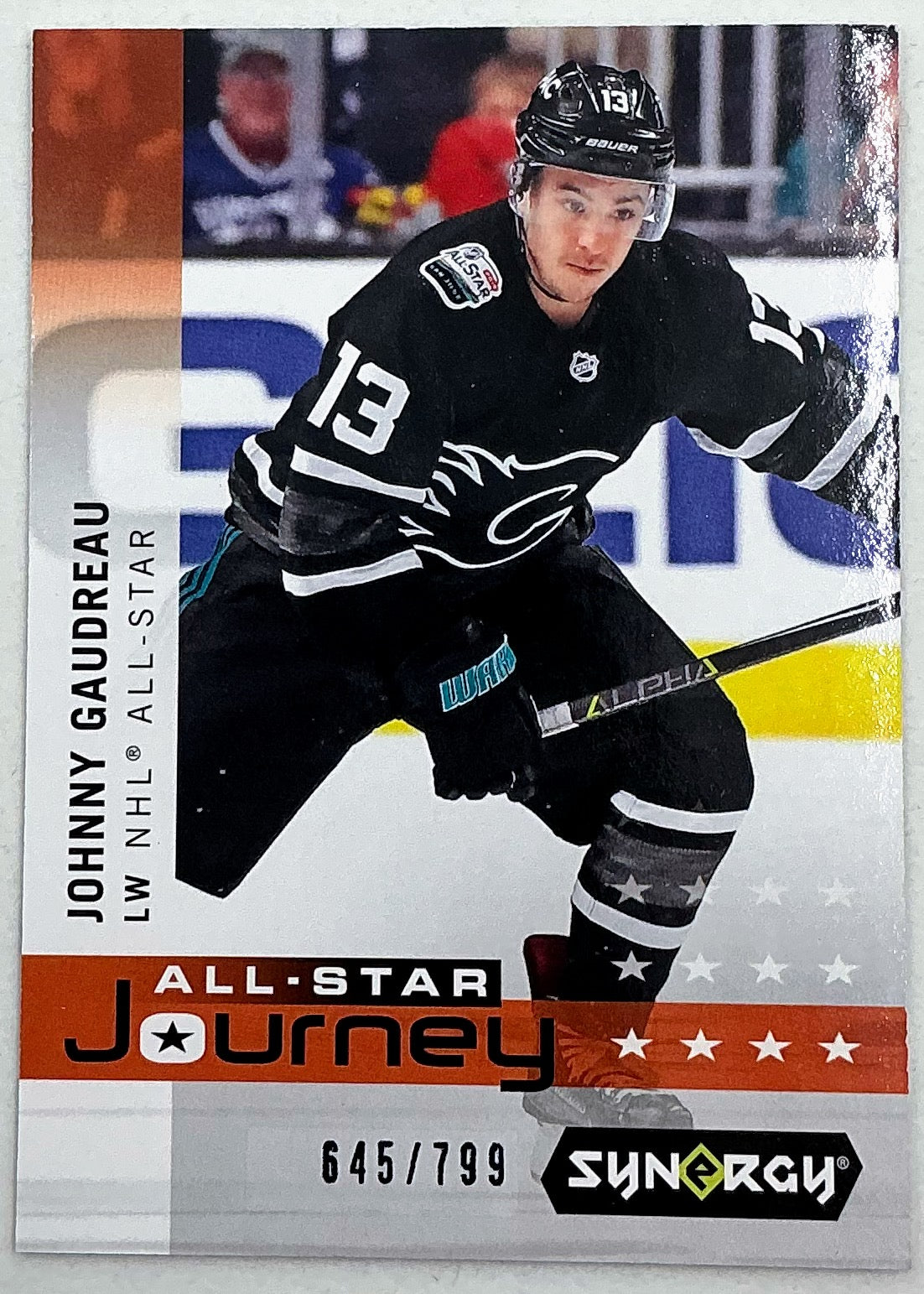 2019-2020 UD Synergy All-Star Journey Johnny Gaudreau #AP-4 /799