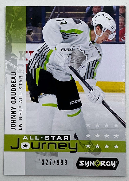 2019-2020 UD Synergy All-Star Journey Johnny Gaudreau #AP-4 /999