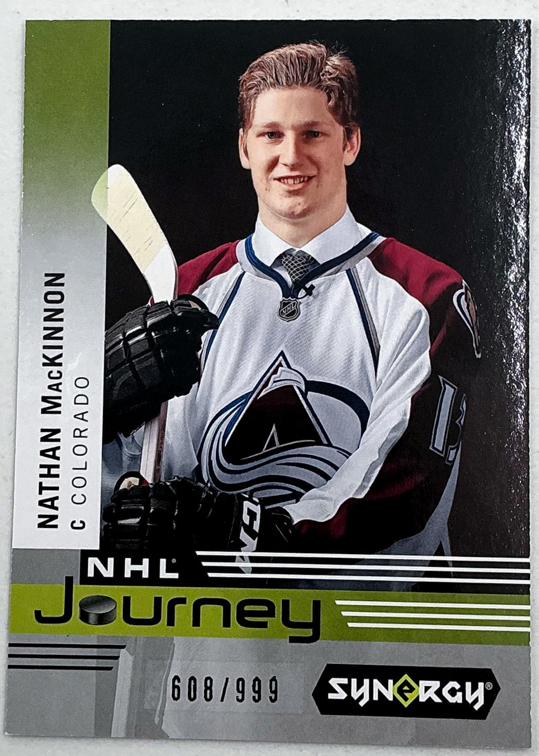 2019-2020 UD Synergy NHL Journey Nathan MacKinnon #NP-4 /999