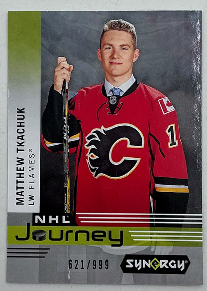 2019-2020 UD Synergy NHL Journey Matthew Tkachuk #NP-5 /999