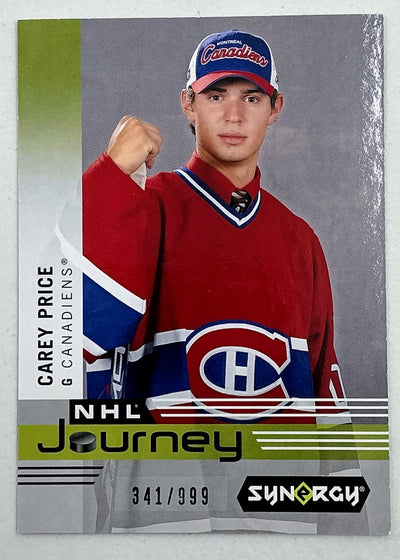 2019-2020 UD Synergy NHL Journey Carey Price #NP-7 /999