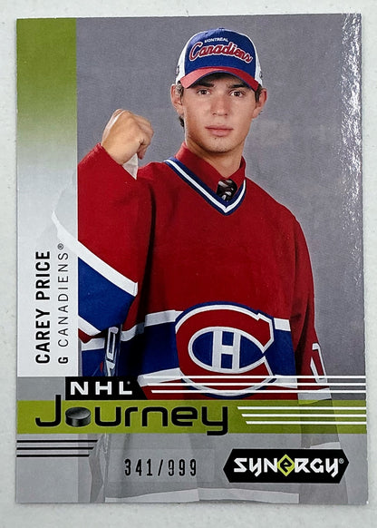 2019-2020 UD Synergy NHL Journey Carey Price #NP-7 /999