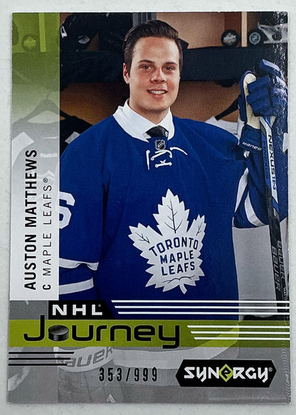 2019-2020 UD Synergy NHL Journey Auston Matthews #NP-9