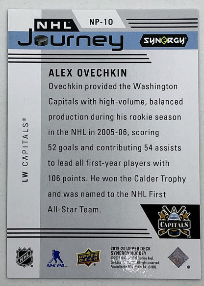 2019-2020 UD Synergy NHL Journey Alex Ovechkin #NP-10 /899