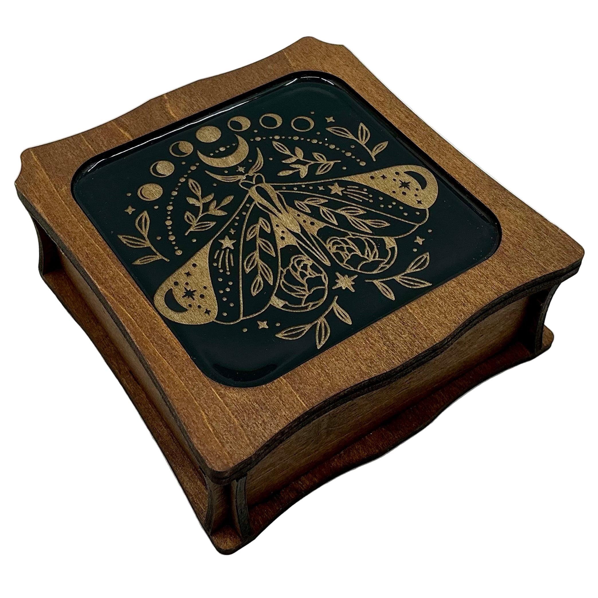 Merlinmoth Design Handmade Dice Box