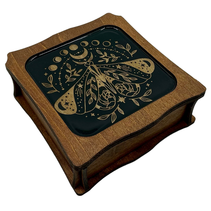 Merlinmoth Design Handmade Dice Box