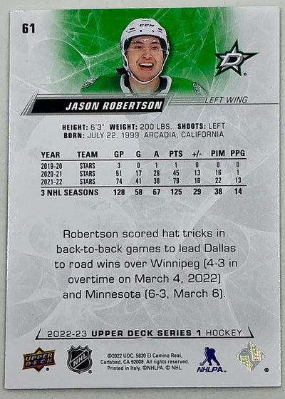 2022-2023 NHL Series 1 Jason Robertson