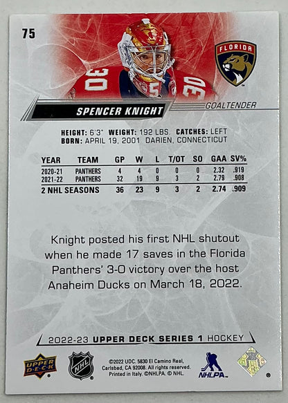 2022-2023 NHL Series 1 Spencer Knight
