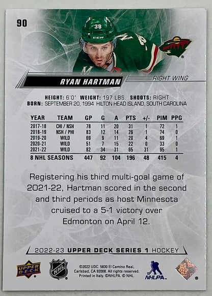 2022-2023 NHL Series 1 Ryan Hartman