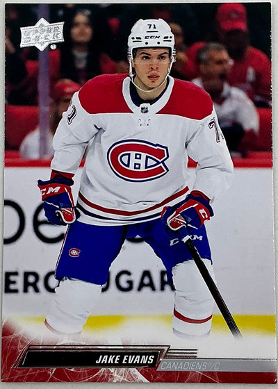 2022-2023 NHL Series 1 Jake Evans