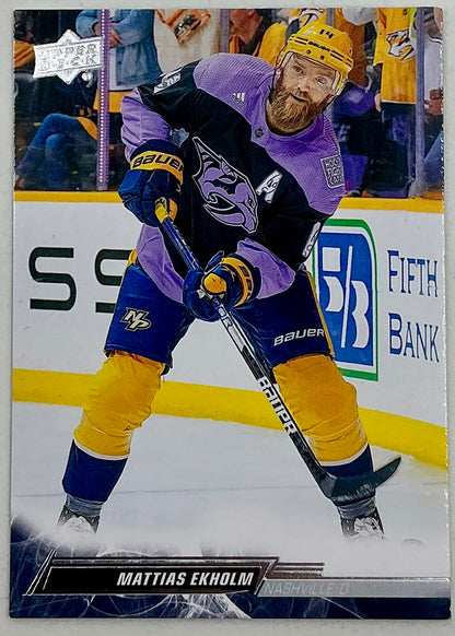2022-2023 NHL Series 1 Mattias Ekholm