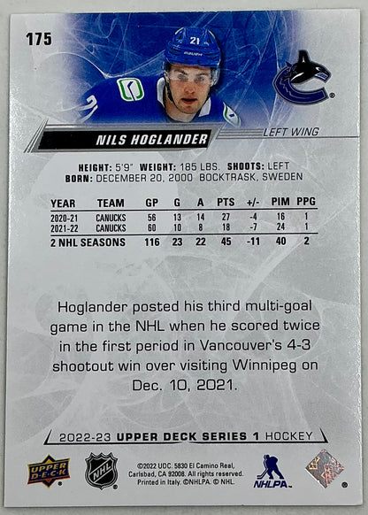 2022-2023 NHL Series 1 Nils Hoglander