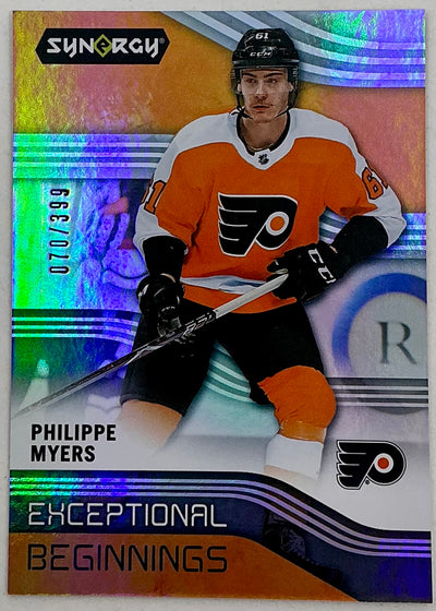 2019-2020 UD Exceptional Beginnings Philippe Myers #EB-10 /399