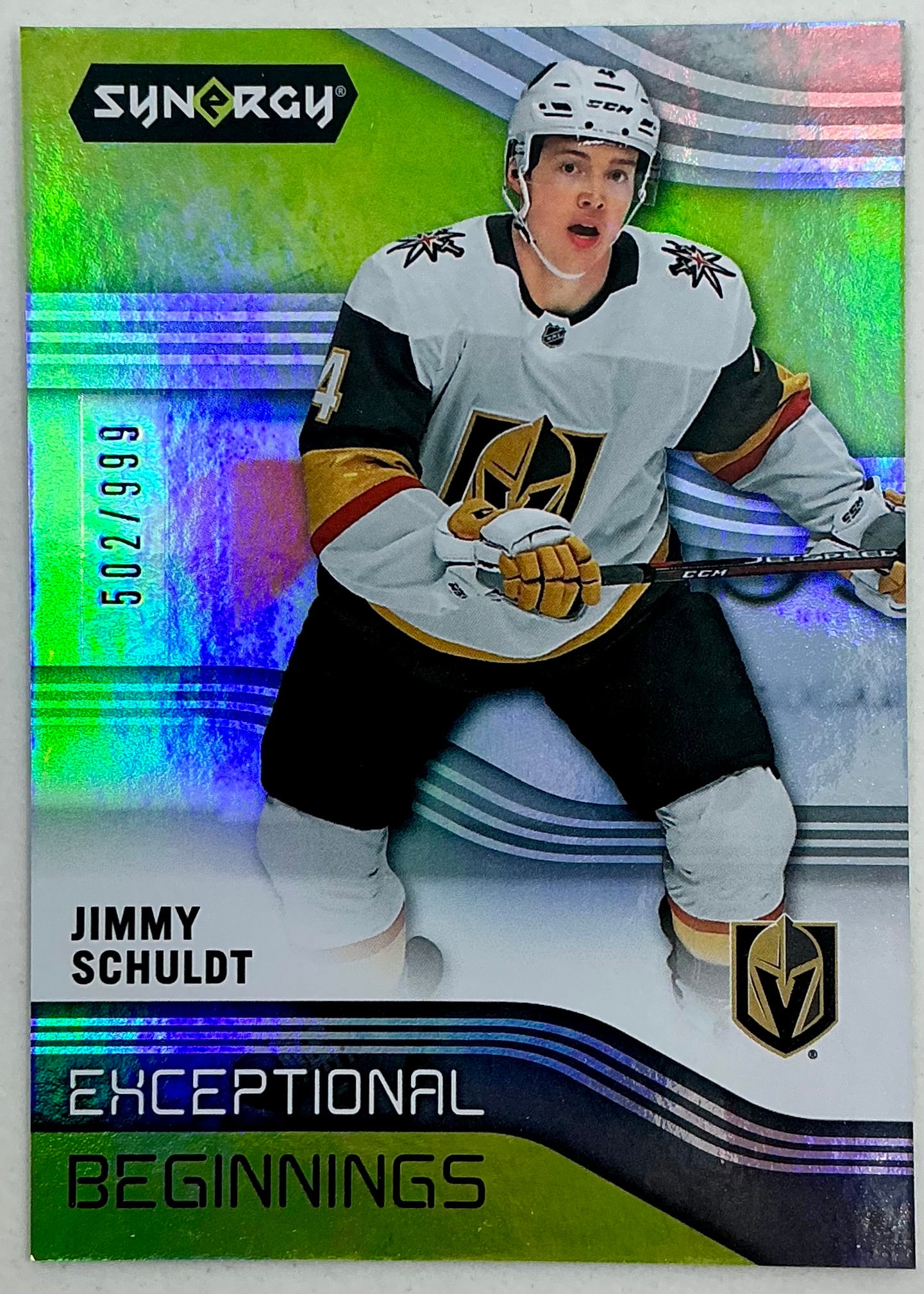 2019-2020 UD Exceptional Beginnings Jimmy Schuldt #EB-17 /999