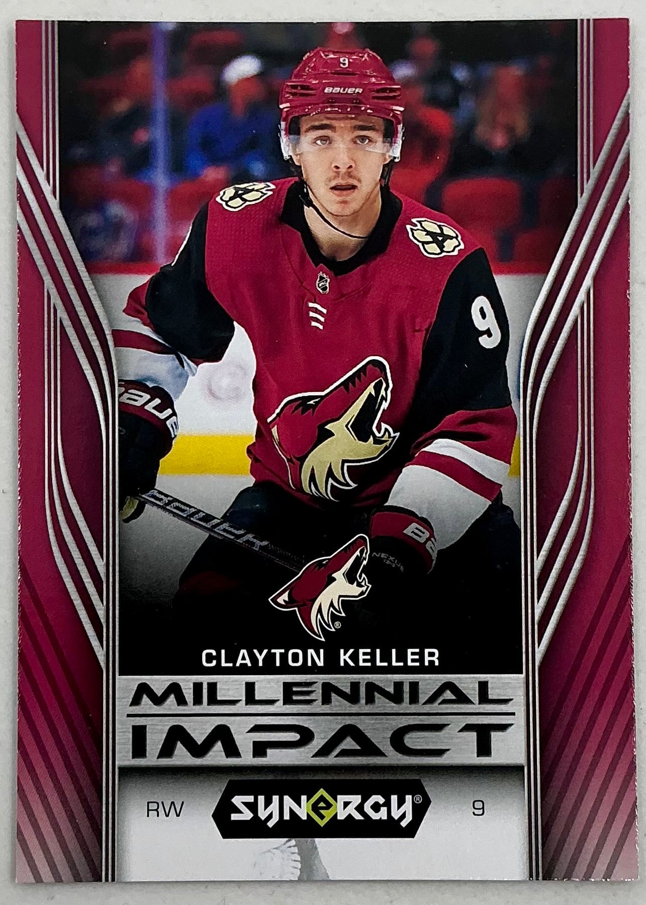 2019-2020 UD Millennial Impact Clayton Keller #MI-3