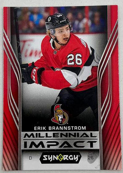 2019-2020 UD Millennial Impact Erik Brannstrom #MI-5