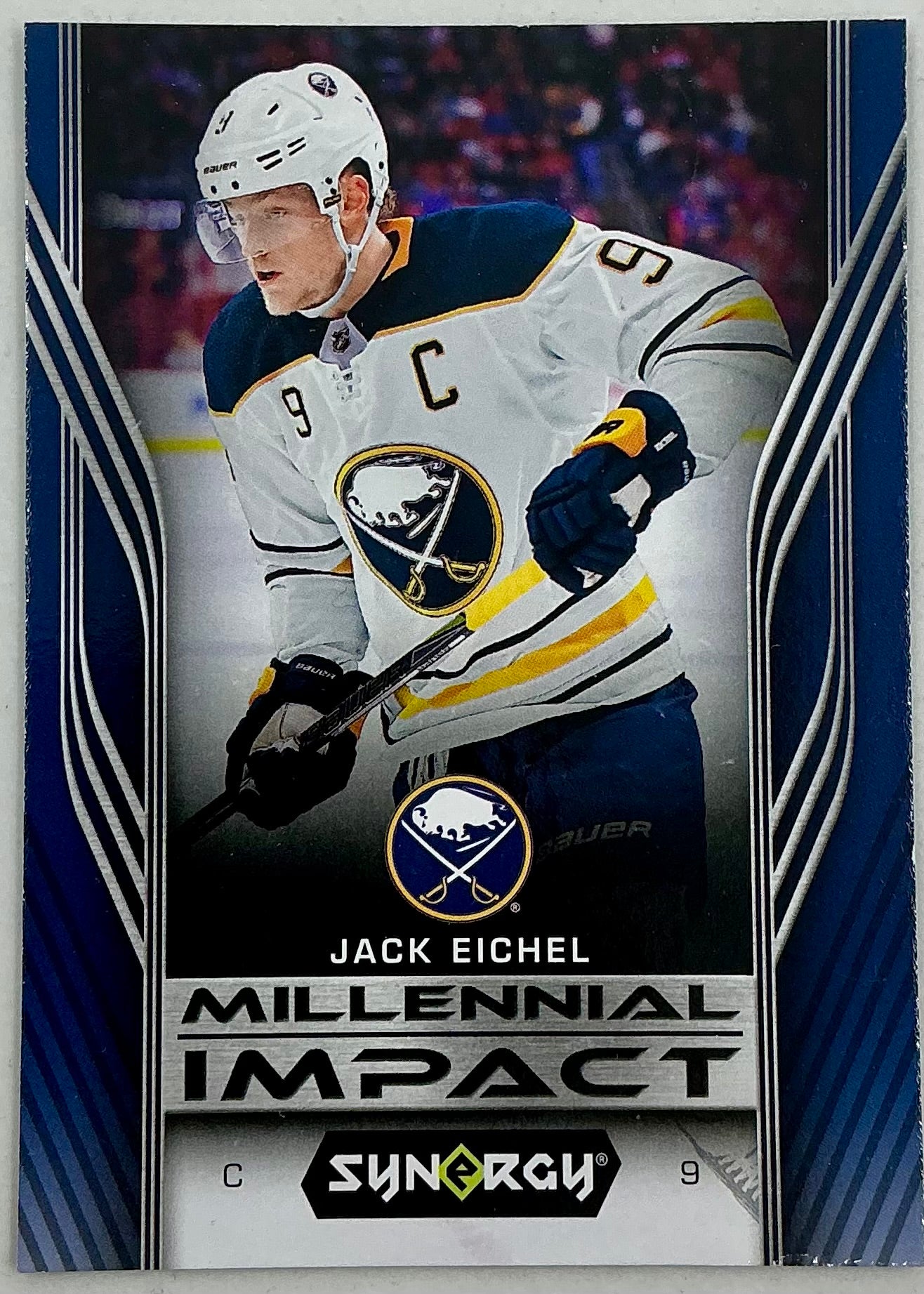 2019-2020 UD Millennial Impact Jack Eichel #MI-6