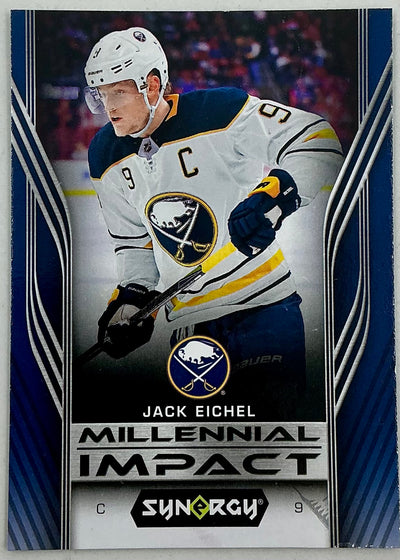 2019-2020 UD Millennial Impact Jack Eichel #MI-6