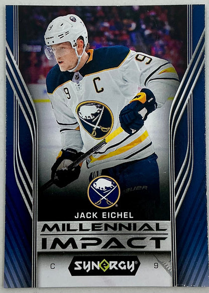 2019-2020 UD Millennial Impact Jack Eichel #MI-6