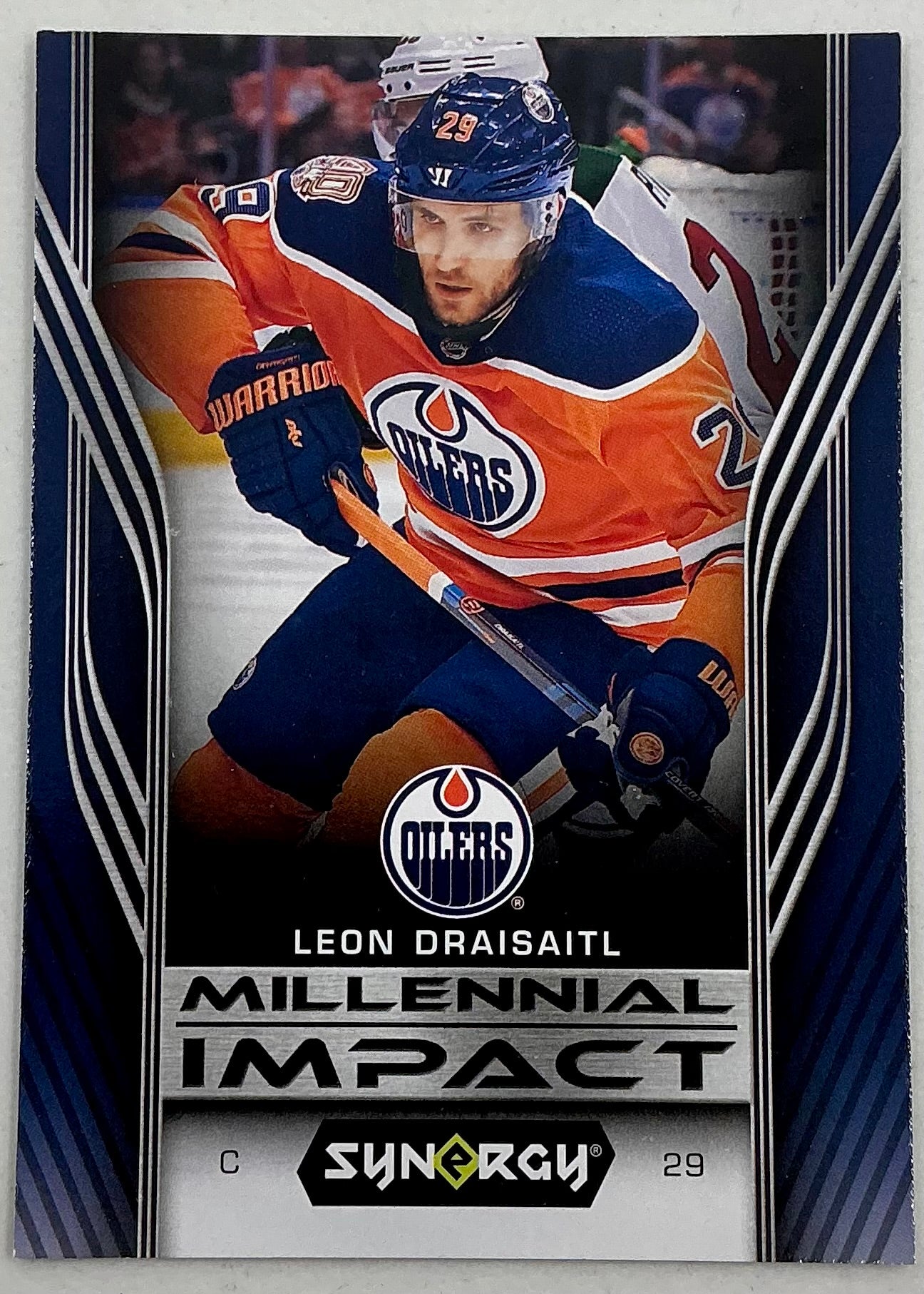 2019-2020 UD Millennial Impact Leon Draisaitl #MI-9