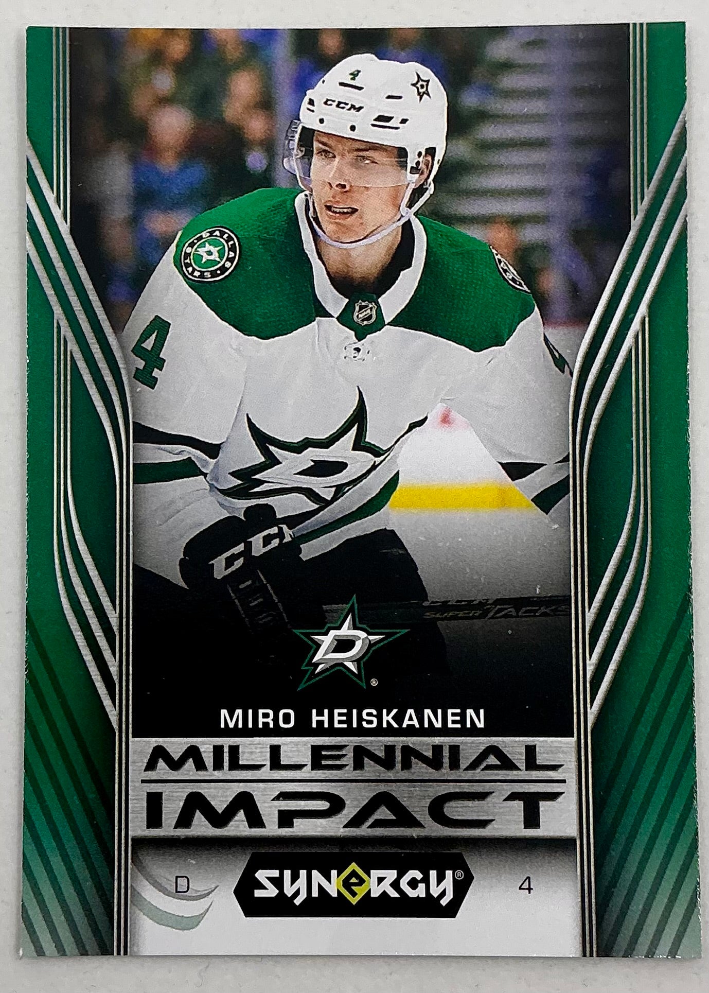 2019-2020 UD Millennial Impact Miro Hieskanen #MI-11