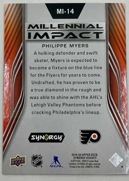 2019-2020 UD Millennial Impact Philippe Myers #MI-14