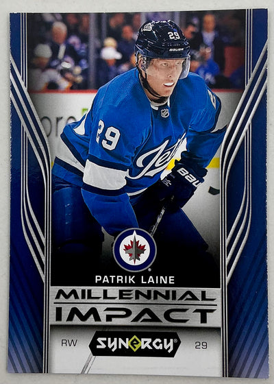 2019-2020 UD Millennial Impact Patrik Laine #MI-13