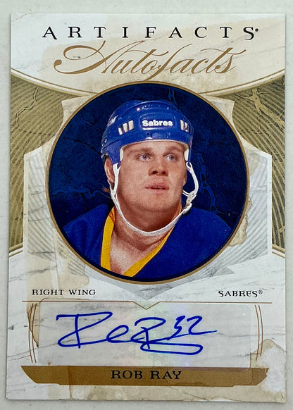 2022-2023 UD Artifacts Autograph Rob Ray
