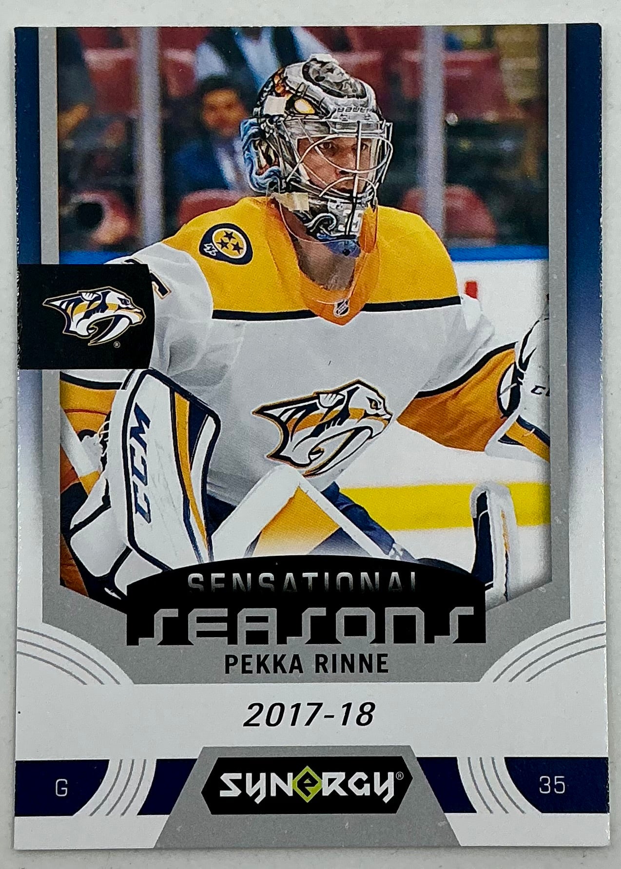 2019-2020 UD Sensational Seasons Pekka Rinne #SS-2